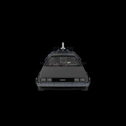 DeLorean rotating